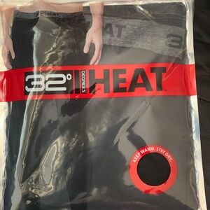 Men's 32 Degrees Heat Stretch Quick-Dry Base Layer Pant Sz Small